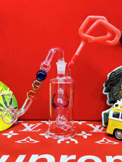 Set Glass Crab Percolator + Four O Premium Cup (5)