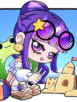 Summer Acrylic Keychain