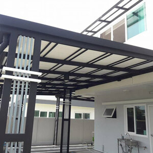 โครงหลังคาต้องลงฐานใหม่หรือยึดเสาเดิม