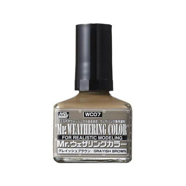 Mr.Hobby Mr.Weathering Color WC07 Grayish Brown 4973028112177 (Tool) Mr.Hobby Mr.Weathering Color WC07 Grayish Brown 4973028112177 (Tool)