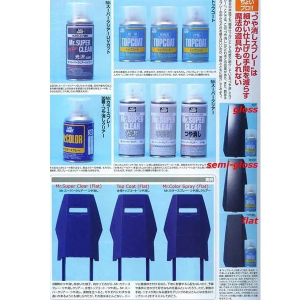 Mr.Hobby Mr.Top Coat B502 SEMI GLOSS (แบบกึ่งเงากึ่งด้าน) 4973028540567 4973028507812 (Tool) Mr.Hobby Mr.Top Coat B502 SEMI GLOSS (แบบกึ่งเงากึ่งด้าน) 4973028540567 4973028507812 (Tool)