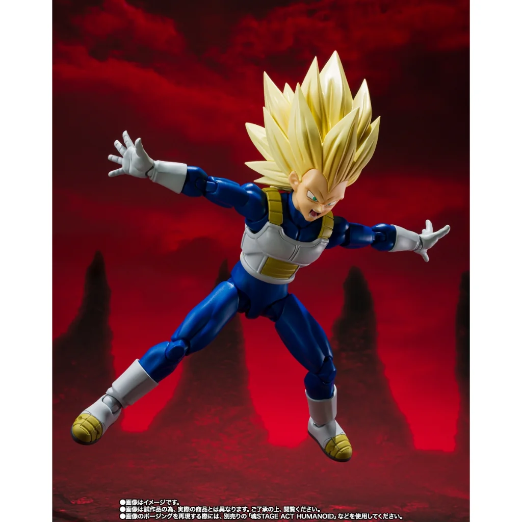[Pre Order 02/2570] Bandai S.H.Figuarts Super Saiyan 3 Vegeta Daima 4573102736383 (Action Figure)