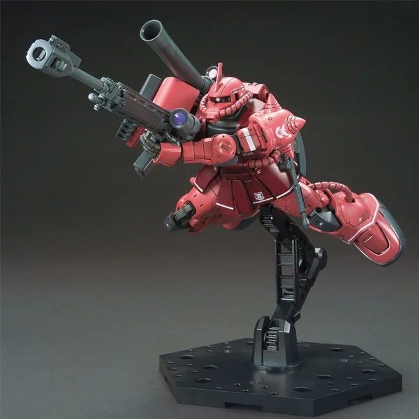 Bandai HG Zaku II Principality of ZEON Char Aznable s Mobile Suits Red Comet Ver 4573102576569 (Plasti