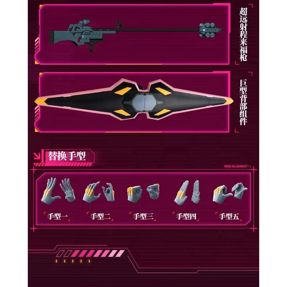 [Pre Order 08/2569] Blokees Evangelion 73545 Action Edition Evangelion 08 Alpha 810181532593 (Plastic Model)