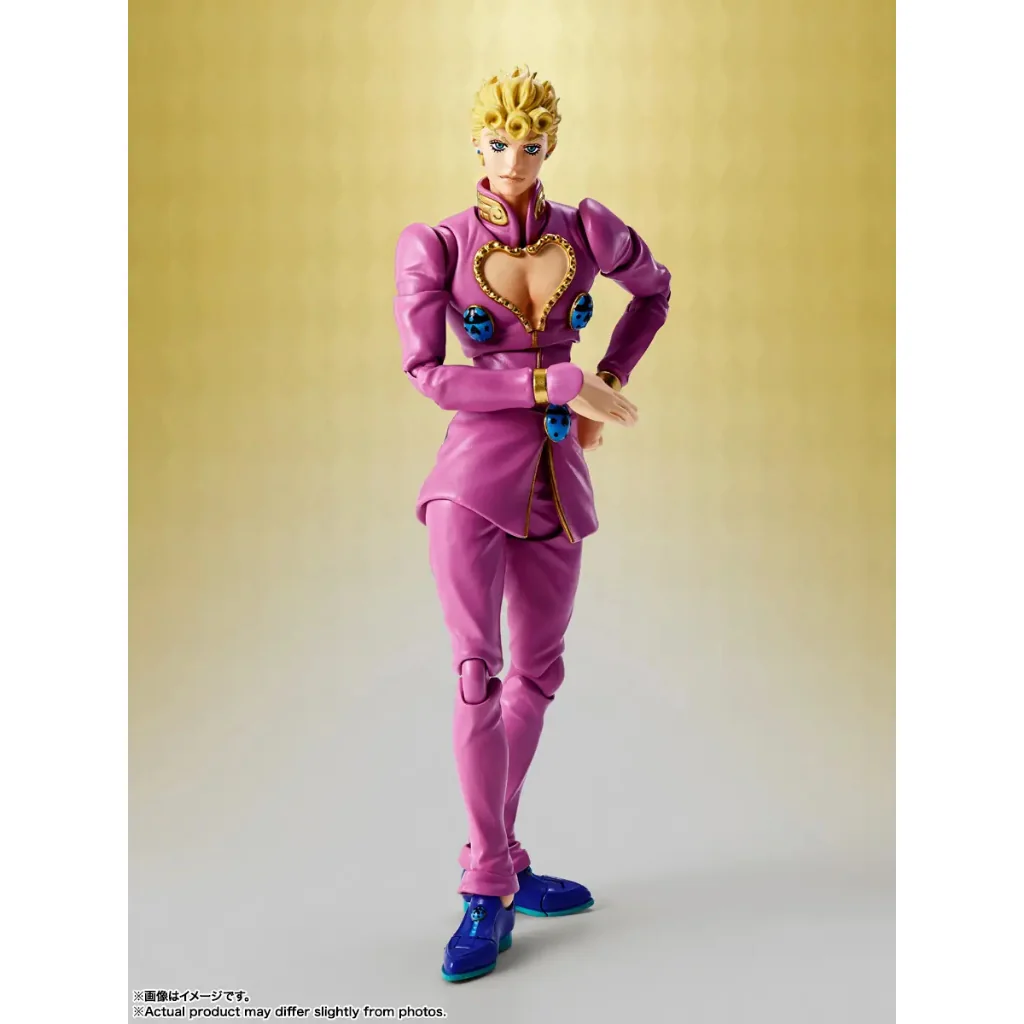 [Pre Order 10/2569] Bandai S.H.Figuarts Giorno Giovanna 4573102688194 (Action Figure)