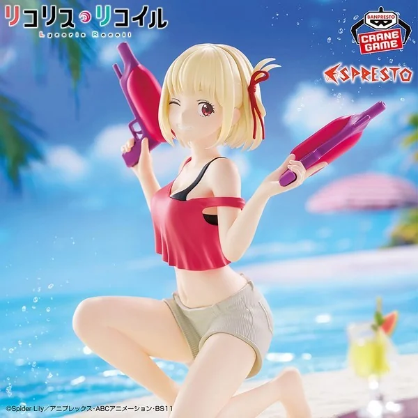 Banpresto Lycoris Recoil Espresto - Aqua Twinkle - Chisato Nishikigi 4983164288872 (Figure)