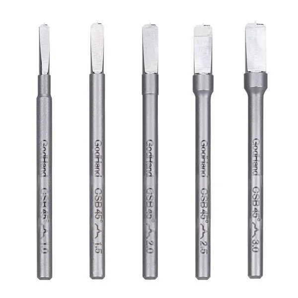 GodHand GH-CSB45-1-3 Spin Molds 45 (5 Pcs 1.0/1.5/2.0/2.5/3.0mm) 4562349875214 (Tool)