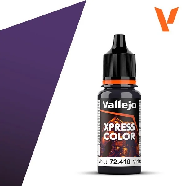 Vallejo Xpress Color 72.410 Gloomy Violet 18 ml 8429551724104 (สี) Vallejo Xpress Color 72.410 Gloomy Violet 18 ml 8429551724104 (สี)