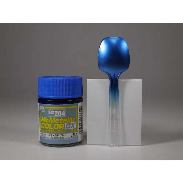Mr.Hobby Mr.Metallic Color GX204 Metal Blue 4973028033359 (สี)
