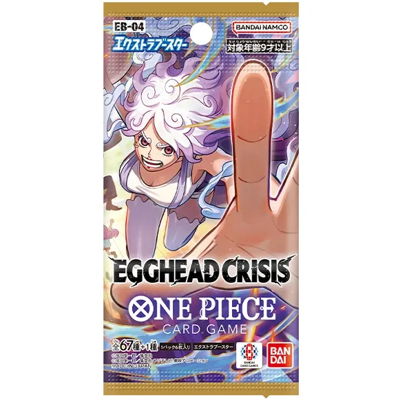 Bandai One Piece Card Game EB-04 Extra Booster Egghead Crisis 4582769937613 (การ์ดวันพีช) Bandai One Piece Card Game EB-04 Extra Booster Egghead Crisis 4582769937613 (การ์ดวันพีช)