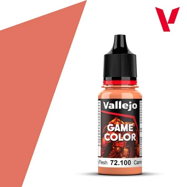 Vallejo Game Color 72.100 Rosy Flesh 18 ml 8429551721004 (สี) Vallejo Game Color 72.100 Rosy Flesh 18 ml 8429551721004 (สี)