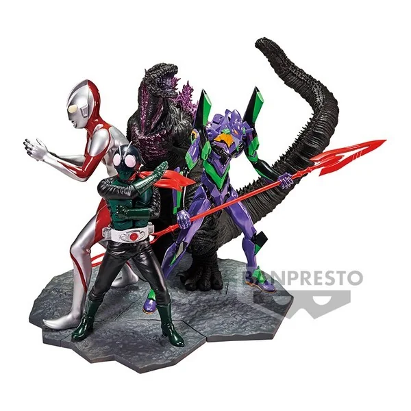 Banpresto Shin Japan Heroes Universe Art Vignette II Evangelion 4983164884487 (Figure)
