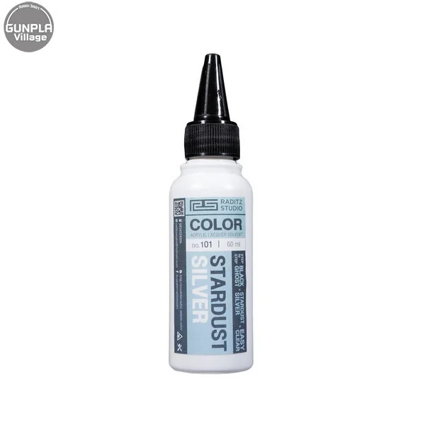 Raditz Studio RS 101S Stardust Silver 60 ml (General Effect) 8858878601018 (สี) Raditz Studio RS 101S Stardust Silver 60 ml (General Effect) 8858878601018 (สี)
