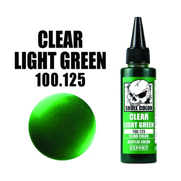 Skull Color 100.125 Clear Light Green 60 ml [Clear Color] 8853100904158 (สี)