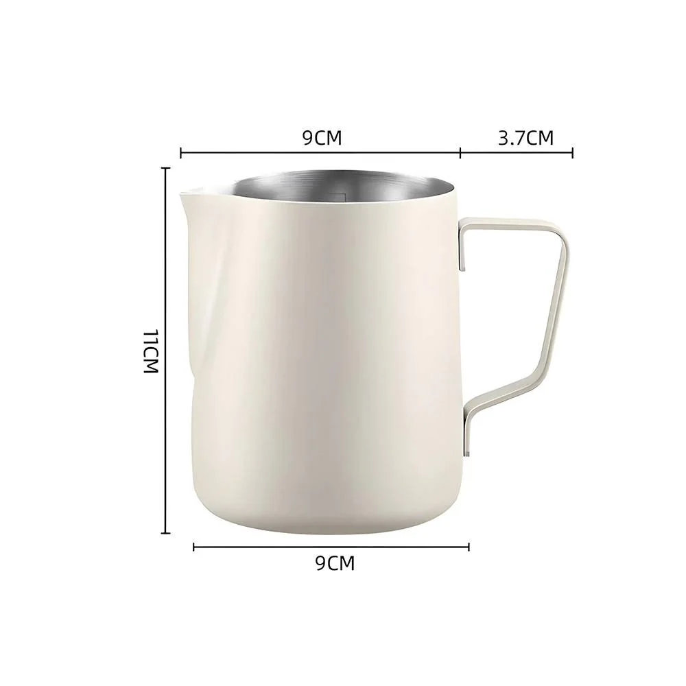 Pitcher milk /พิชเชอร์สแตนเเลสสำหรับทำลาเต้ 600 Ml. Pitcher milk /พิชเชอร์สแตนเเลสสำหรับทำลาเต้ 600 Ml.