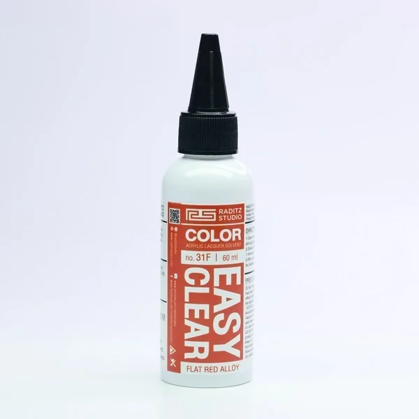 Raditz Studio RS NO31F Easy Clear Flat Red Alloy 60 ml (Easy Clear Series) 8878878600318 (สี) Raditz Studio RS NO31F Easy Clear Flat Red Alloy 60 ml (Easy Clear Series) 8878878600318 (สี)