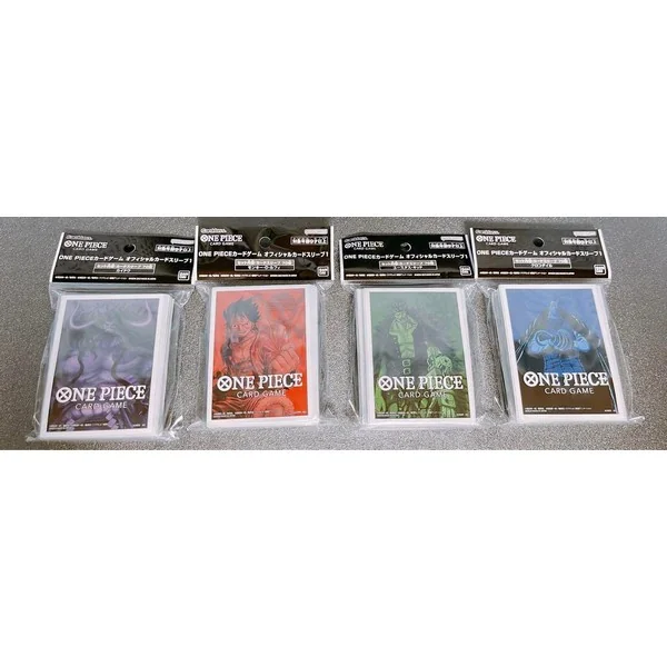 Bandai One Piece Card Game Sleeves Vol.1 Monkey D. Luffy Leader Red ซองใส่การ์ด (70 ซอง) 4549660853930 (การ์ด) Bandai One Piece Card Game Sleeves Vol.1 Monkey D. Luffy Leader Red ซองใส่การ์ด (70 ซอง) 4549660853930 (การ์ด)