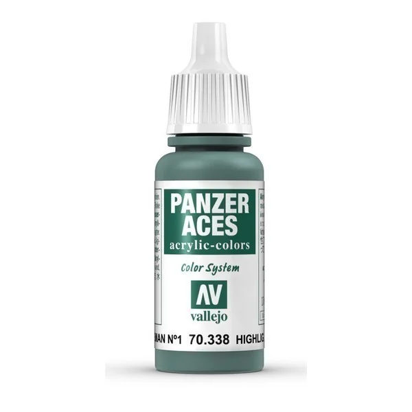 Vallejo Panzer Aces 70.338 Feldgrau I Highlights 17 ml 8429551703383 (สี)