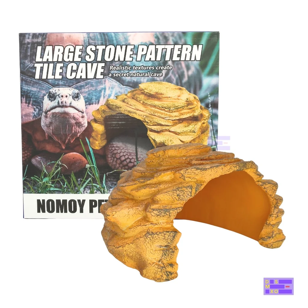 NOMOY PET Large Stone Pattern Tile Cave (NS-161) NOMOY PET Large Stone Pattern Tile Cave (NS-161)