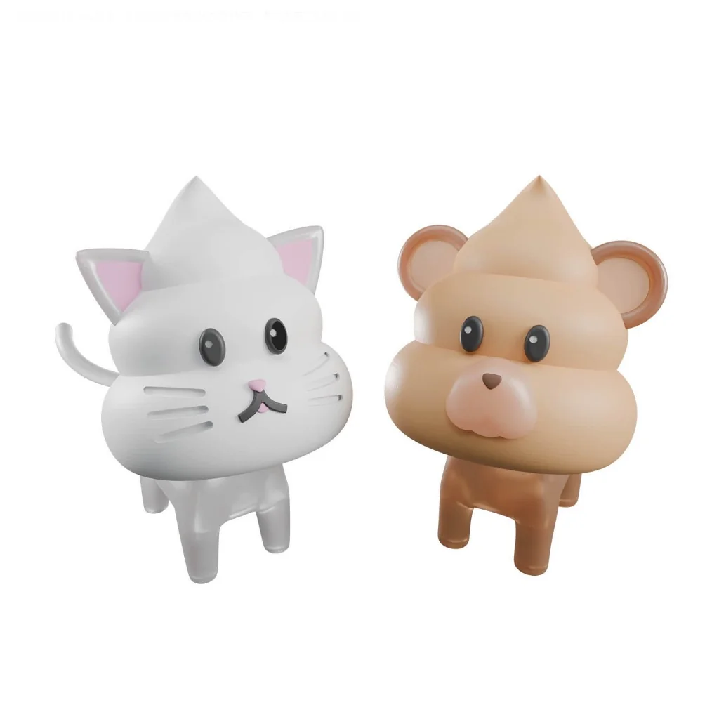 Bandai Clay Model Kit Animal Unchi Set 1 Cat & Bear 4573102688545 (Plastic Model) Bandai Clay Model Kit Animal Unchi Set 1 Cat & Bear 4573102688545 (Plastic Model)