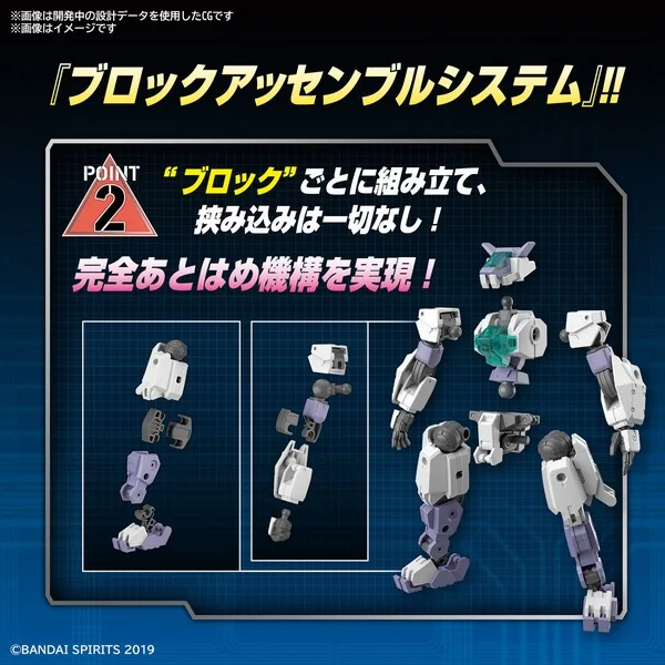 Bandai 30MM eEXM-S01U Forestieri 01 4573102637109 (Plastic Model) Bandai 30MM eEXM-S01U Forestieri 01 4573102637109 (Plastic Model)