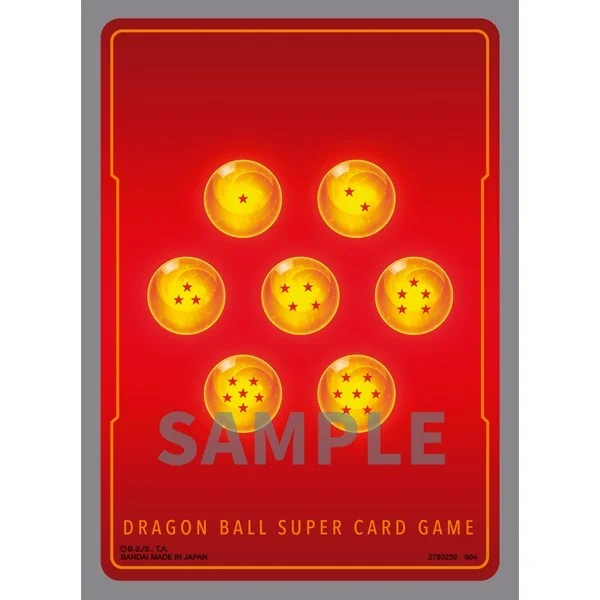 Bandai Dragon Ball Super Card Game Fusion World Official Card Sleeves V.2 Standard Red 4582769706639 (การ์ด) Bandai Dragon Ball Super Card Game Fusion World Official Card Sleeves V.2 Standard Red 4582769706639 (การ์ด)