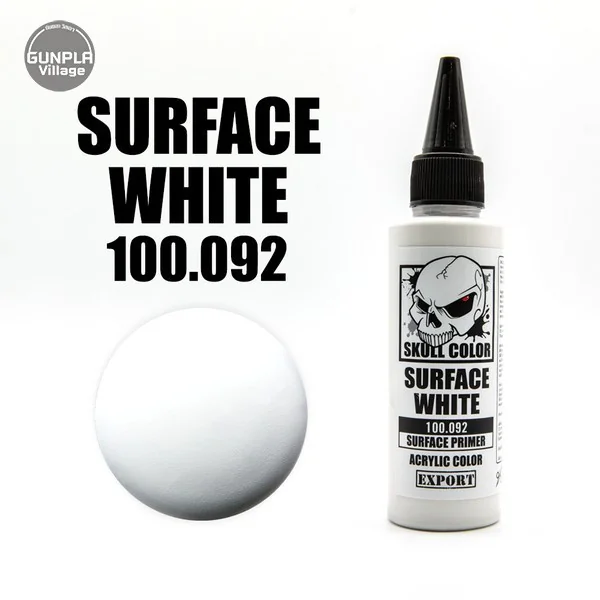 Skull Color 100.092 Surface White 60 ml (Surface Primer) 8853100903922 (สี) Skull Color 100.092 Surface White 60 ml (Surface Primer) 8853100903922 (สี)