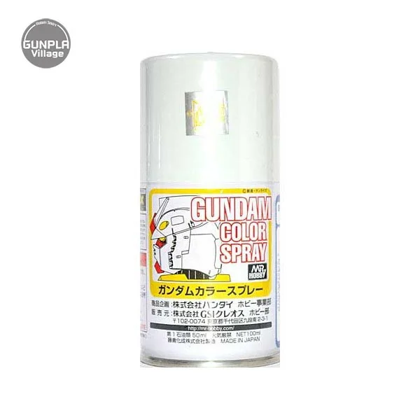 Mr.Hobby MR.GUNDAM COLOR SPRAY SG01 MS White 4973028935011 (สี) Mr.Hobby MR.GUNDAM COLOR SPRAY SG01 MS White 4973028935011 (สี)