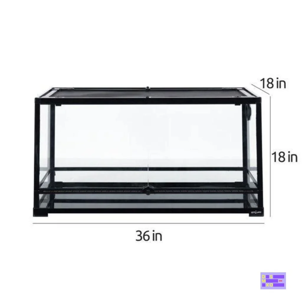 REPTIZOO - Terrarium 90×45×45cm ตู้เลี้ยงสัตว์เลื้อยคลาน ขนาด 50 แกลลอน สำหรับสัตว์เลื้อยคลาน กิ้งก่า งู ตุ๊กแก REPTIZOO - Terrarium 90×45×45cm ตู้เลี้ยงสัตว์เลื้อยคลาน ขนาด 50 แกลลอน สำหรับสัตว์เลื้อยคลาน กิ้งก่า งู ตุ๊กแก
