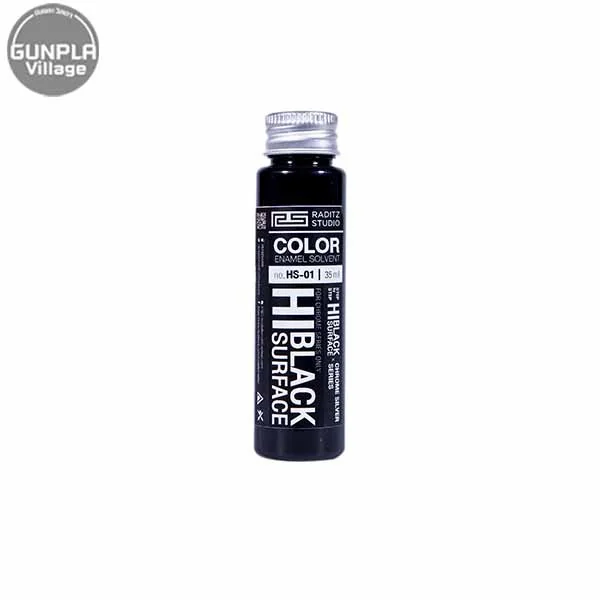 Raditz Studio RS HS-01 Hi Black Surface For Chrome 35 ml (Surface Enamel) 8858878800008 (สี) Raditz Studio RS HS-01 Hi Black Surface For Chrome 35 ml (Surface Enamel) 8858878800008 (สี)