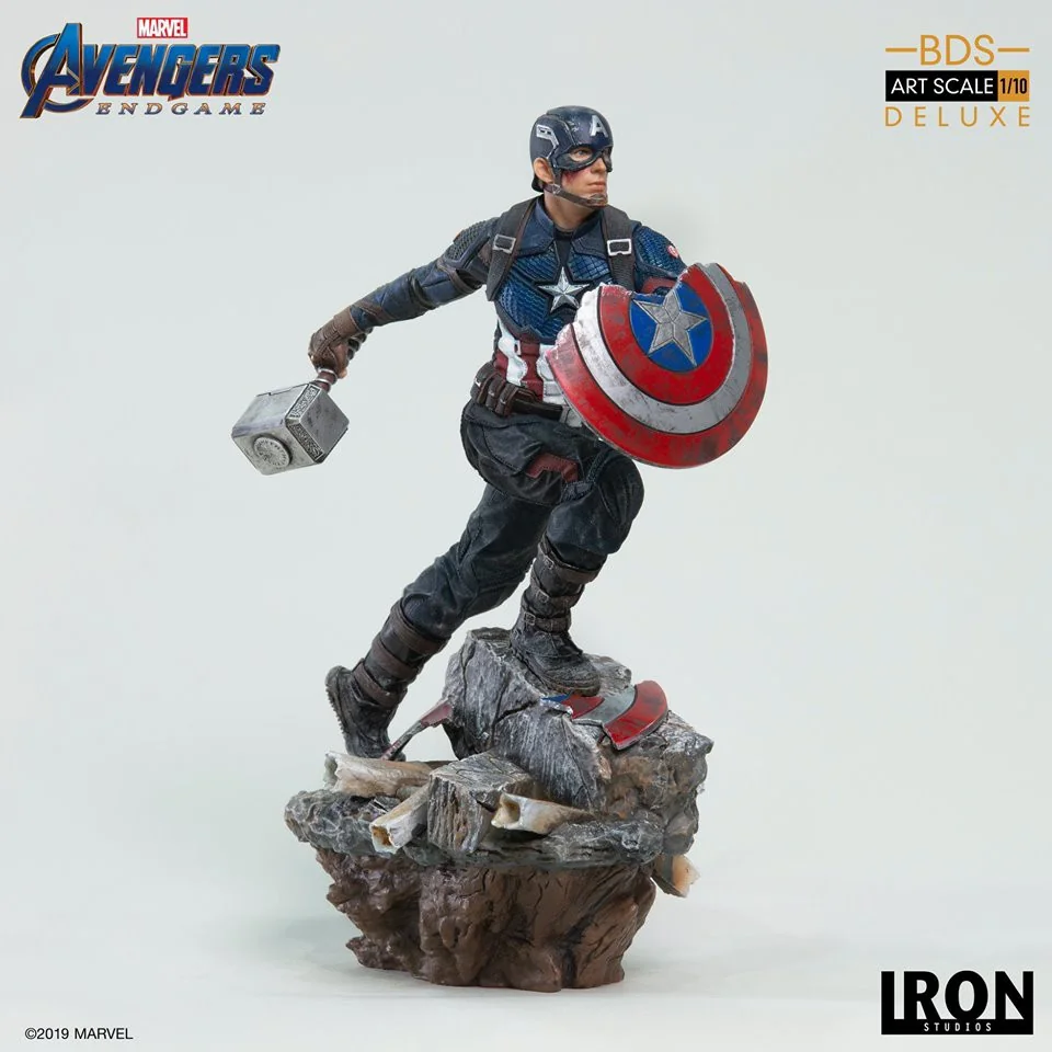 Iron Studios - Captain America: Avengers Endgame BDS 1/10Scale (Deluxe) 606529899622 (Statue) Iron Studios - Captain America: Avengers Endgame BDS 1/10Scale (Deluxe) 606529899622 (Statue)