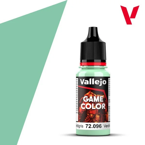 Vallejo Game Color 72.096 Verdigris 18 ml 8429551720960 (สี) Vallejo Game Color 72.096 Verdigris 18 ml 8429551720960 (สี)