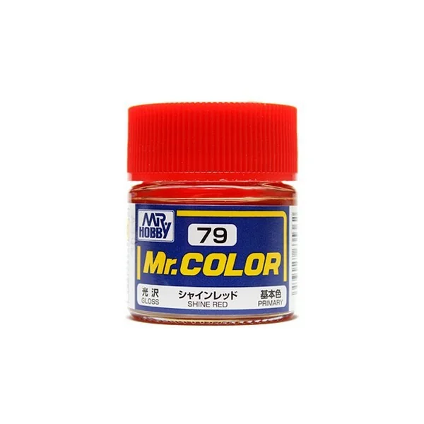 Mr.Hobby Mr.Color C79 Shine Red Gloss (10ml) 4973028635362 (สี) Mr.Hobby Mr.Color C79 Shine Red Gloss (10ml) 4973028635362 (สี)