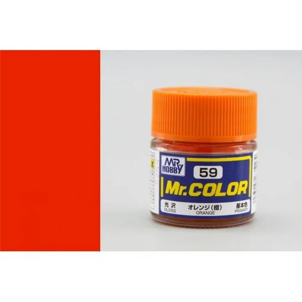 Mr.Hobby Mr.Color C59 Orange Gloss (10ml) 4973028635164 (สี) Mr.Hobby Mr.Color C59 Orange Gloss (10ml) 4973028635164 (สี)