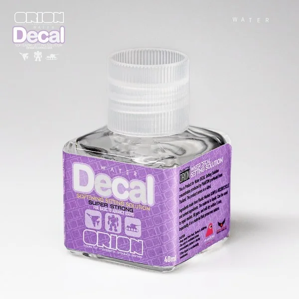 ORION Decal Softening Setting Solution Super Strong 40 ml 8853100904578 (Tool) ORION Decal Softening Setting Solution Super Strong 40 ml 8853100904578 (Tool)