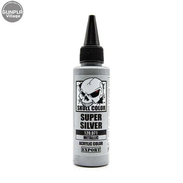 Skull Color 120.071 Super Silver 60 ml (Metallic) 8853100903717 (สี) Skull Color 120.071 Super Silver 60 ml (Metallic) 8853100903717 (สี)