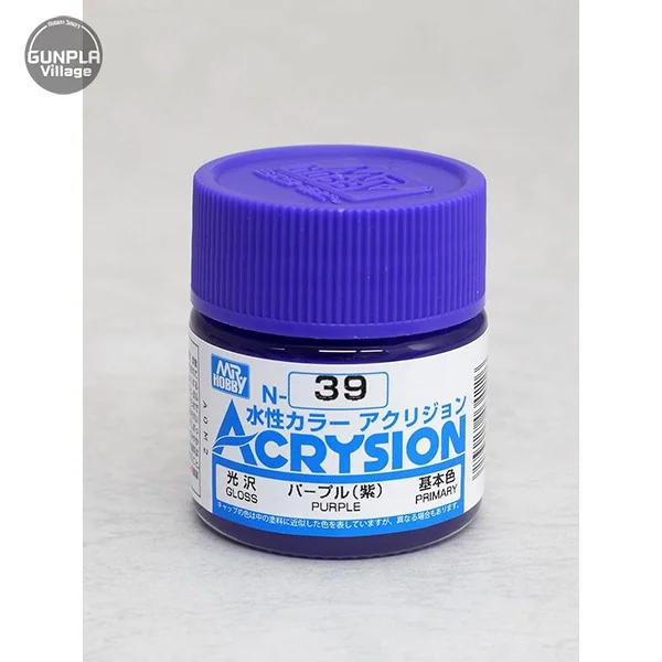 Mr.Hobby MR.ACRYSION COLOR N-39 PURPLE 4973028034226 (สี) Mr.Hobby MR.ACRYSION COLOR N-39 PURPLE 4973028034226 (สี)