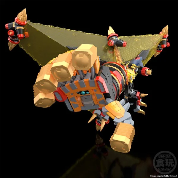 BANDAI SMP (Shokugan Modeling Project) GaoGaiGar Final GaoGaiGar 4549660701378 (Plastic Model)