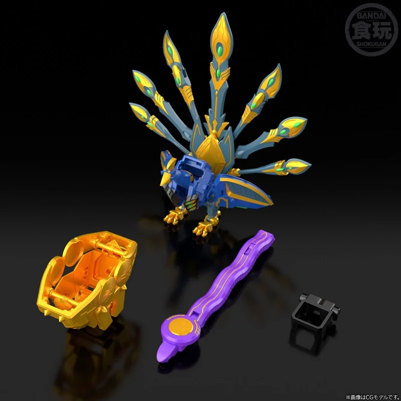 [Pre Order 02/2570] Bandai SMP (Shokugan Modeling Project) Power Animal Series Extra GaoPeacock & GaoCobra 4570117926228