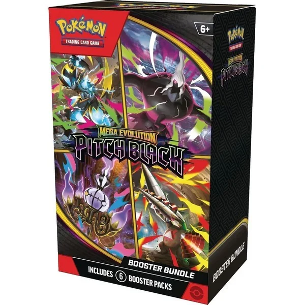 Pokemon ENG Mega Evolution Pitch Black Booster Bundle (6 Packs) 196214157484 (การ์ดโปเกมอน) Pokemon ENG Mega Evolution Pitch Black Booster Bundle (6 Packs) 196214157484 (การ์ดโปเกมอน)