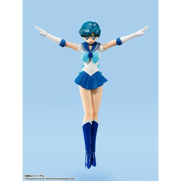 Bandai S.H.Figuarts Sailor Mercury Animation Color Edition 4573102595997 (Action Figure) Bandai S.H.Figuarts Sailor Mercury Animation Color Edition 4573102595997 (Action Figure)
