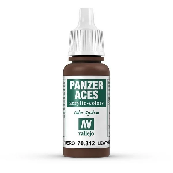 Vallejo Panzer Aces 70.312 Leather Belt 17 ml 8429551703123 (สี) Vallejo Panzer Aces 70.312 Leather Belt 17 ml 8429551703123 (สี)
