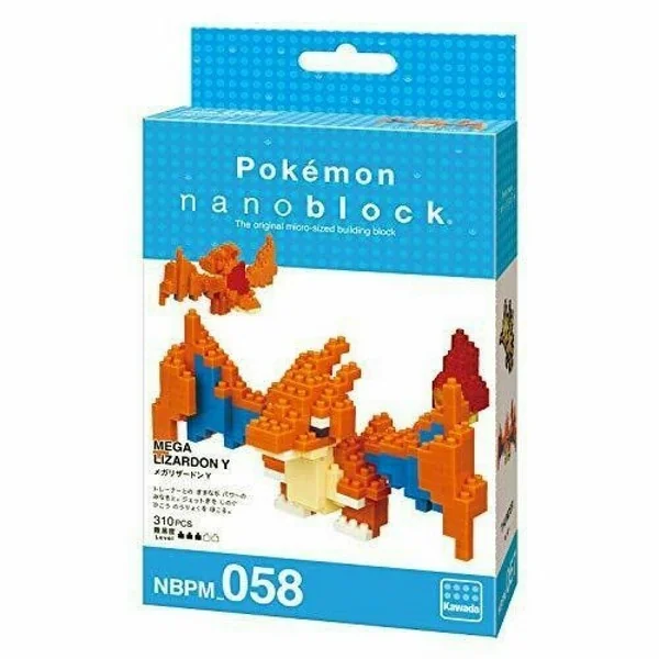 Kawada nanoblock Pokemon NBPM_058 Mega Lizardon Y 4972825215500 (นาโนบล็อค) Kawada nanoblock Pokemon NBPM_058 Mega Lizardon Y 4972825215500 (นาโนบล็อค)