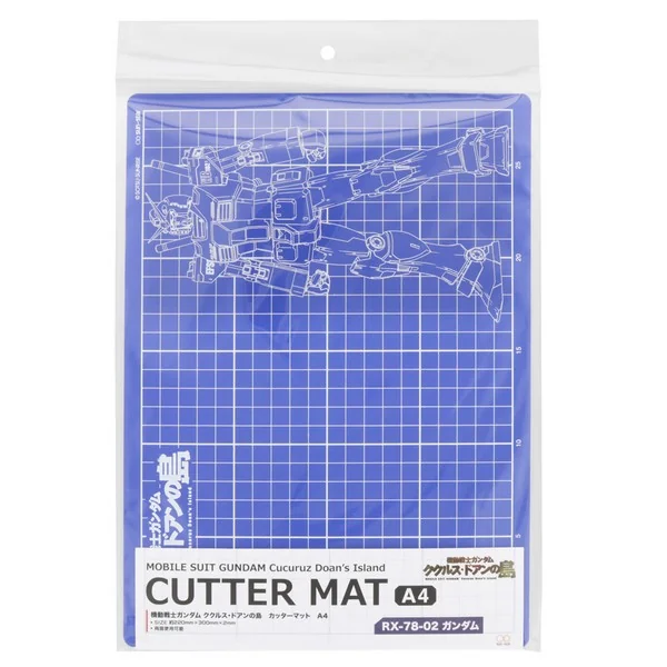 Sunstar Cutter Mat A4 RX-78-02 Gundam Cucuruz Doan's Island S4139690 4901770694900 (แผ่นรองตัด) Sunstar Cutter Mat A4 RX-78-02 Gundam Cucuruz Doan's Island S4139690 4901770694900 (แผ่นรองตัด)