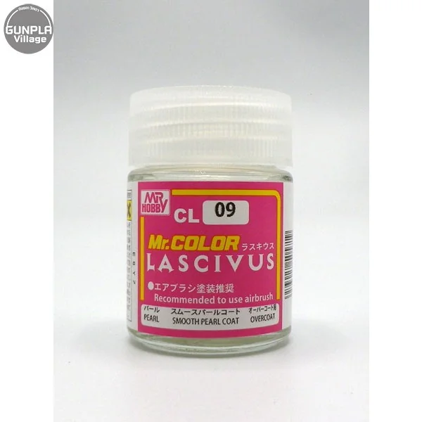 Mr.Hobby Mr.Color CL09 Lascivus Smooth Pearl Coat Overcoat 4973028505719 Mr.Hobby Mr.Color CL09 Lascivus Smooth Pearl Coat Overcoat 4973028505719