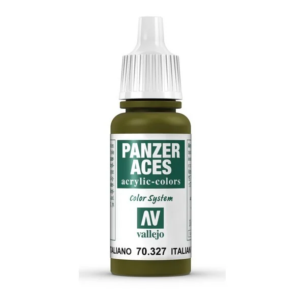 Vallejo Panzer Aces 70.327 Italian Tanker 17 ml 8429551703277 (สี)