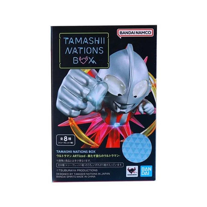 Bandai (สุ่ม 1 / จาก 8 แบบ) Tamashii Nations Box Ultraman Artlized - Here It Comes! Our Ultraman 4573102637888 (Figure) Bandai (สุ่ม 1 / จาก 8 แบบ) Tamashii Nations Box Ultraman Artlized - Here It Comes! Our Ultraman 4573102637888 (Figure)