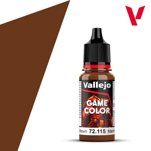 Vallejo Game Color 72.115 Grunge Brown 18 ml 8429551721158 (สี) Vallejo Game Color 72.115 Grunge Brown 18 ml 8429551721158 (สี)