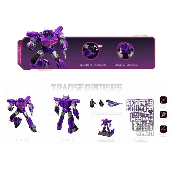 Blokees Transformers 71184 Classic Class 18 ONE Shockwave 810181530438 (Figure) Blokees Transformers 71184 Classic Class 18 ONE Shockwave 810181530438 (Figure)