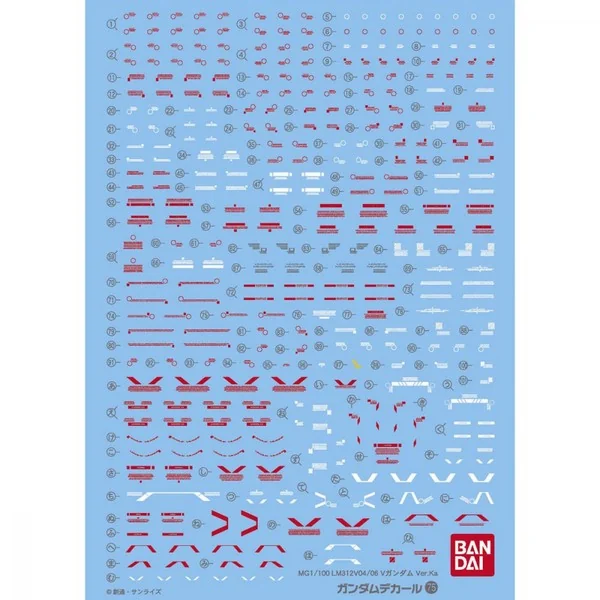 Bandai Decal GD75 MG 1/100 V Gundam Ver.Ka (Victory) 4573102575135 (Decal)